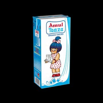 Amul Taaza Homogenised Toned Milk