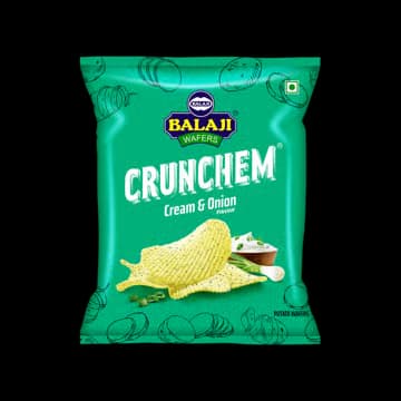 Balaji Crunchem Cream & Onion Wafers