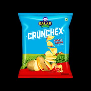 Balaji Crunchex Chilli Tadka Potato Wafers