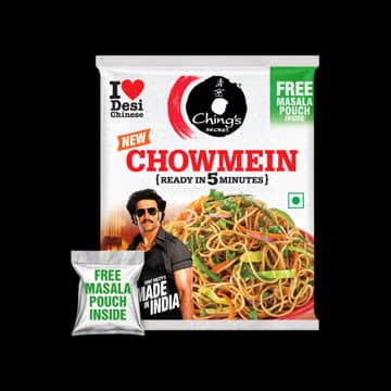 Ching's Secret Chowmein Noodles (with Free Masala Pouch)