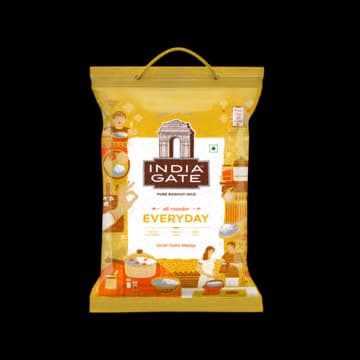 India Gate Everyday Pure Basmati Rice (Medium Grain)